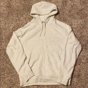 men’s white sweatshirt